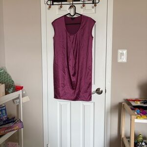 Ann Taylor Magenta Sleeveless Dress 2P never worn